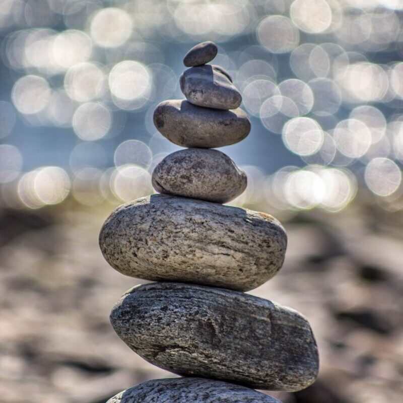 gray stones